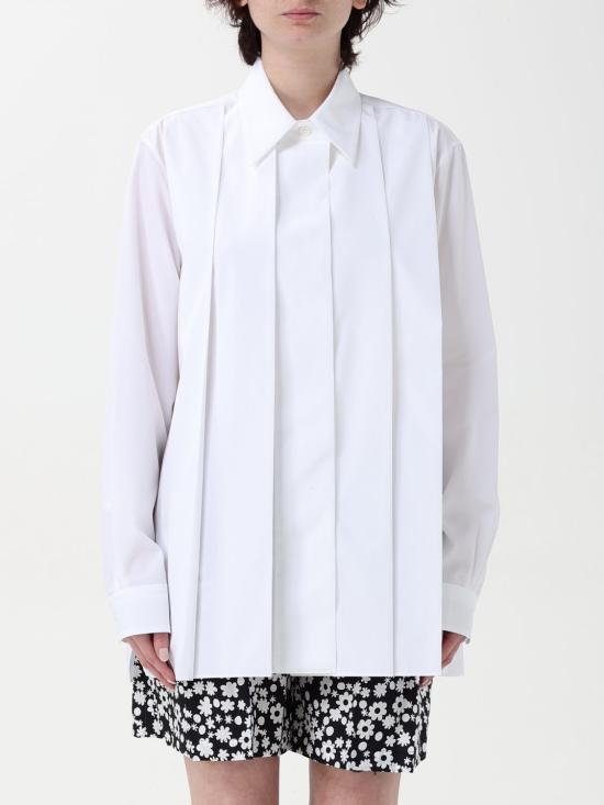 25SS 마르니 블라우스 CAMA0619S0UTC223 00W01 White