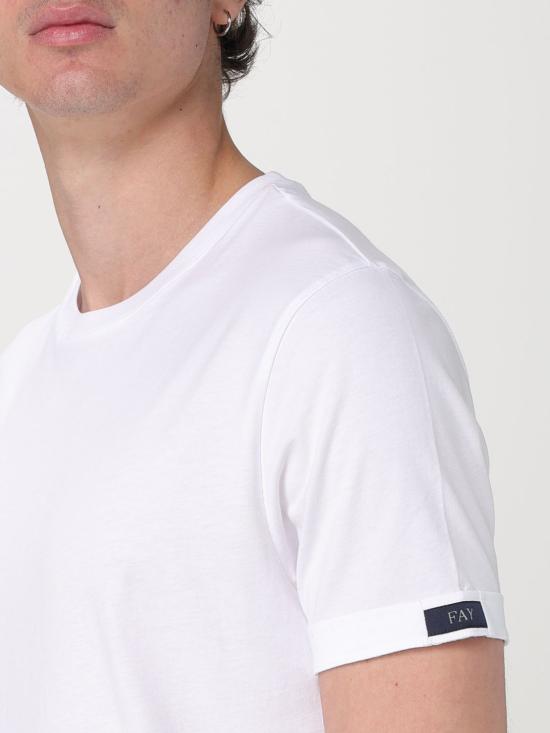 25SS 페이 반팔 티셔츠 MPMB350120LTGG B004 White - FAY