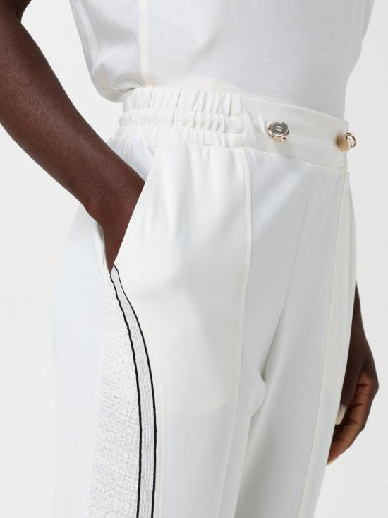 25SS 리우조 스트레이트 팬츠 TA5054J5942 10105 White - LIU JO