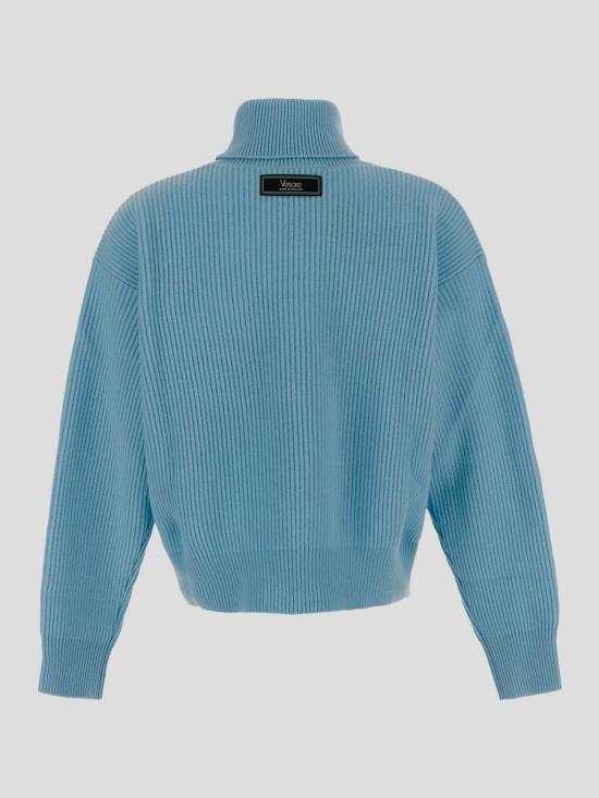  베르사체 터틀넥 10134311A09518 1VD50 BLUE - VERSACE