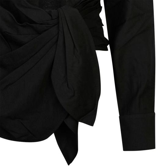 25SS 자크뮈스 블라우스 21H213SH0021020990 Black - JACQUEMUS