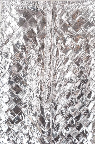  보테가베네타 숏 스커트 754610V39N0 8101 SILVER - BOTTEGA VENETA