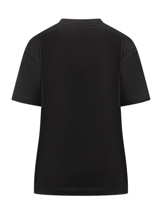 24FW 오프화이트 반팔 티셔츠 OWAA089C99JER003 1001 Black - OFF WHITE