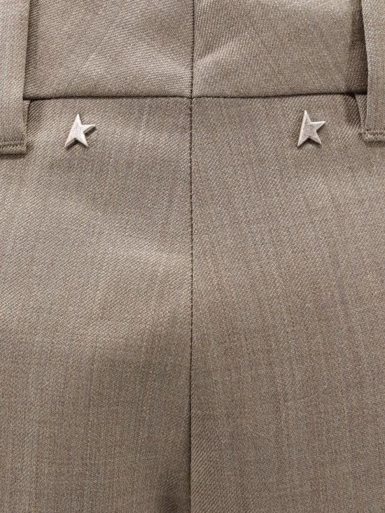 24FW 골든구스 스트레이트 팬츠 GWP01894 P001609 60528 60528 BROWN - GOLDEN GOOSE