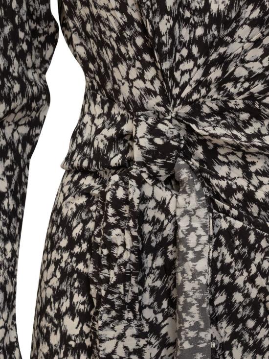  이자벨마랑에뚜왈 숏 원피스 23ARO0015FBA3J33E BKWH Black - ISABEL MARANT ETOILE