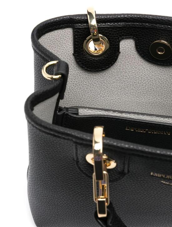 25SS 엠포리오 아르마니 토트백 EW000382AF12103MC032 NERO SILVER - EMPORIO ARMANI