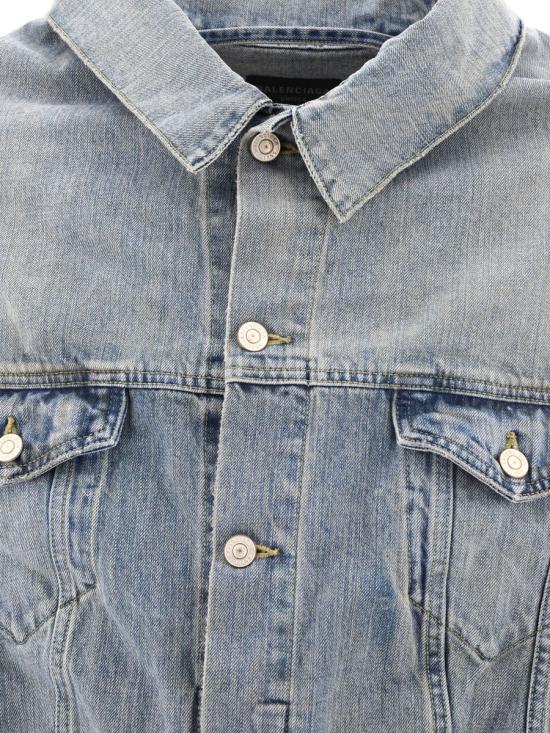  발렌시아가 자켓 786638TQW55 6379 NAVY - BALENCIAGA