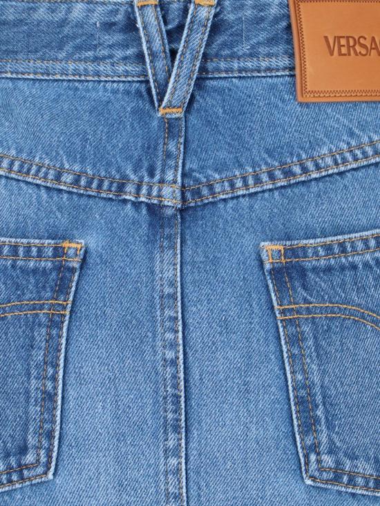  베르사체 숏 스커트 10141051A100231D030 BLUE - VERSACE