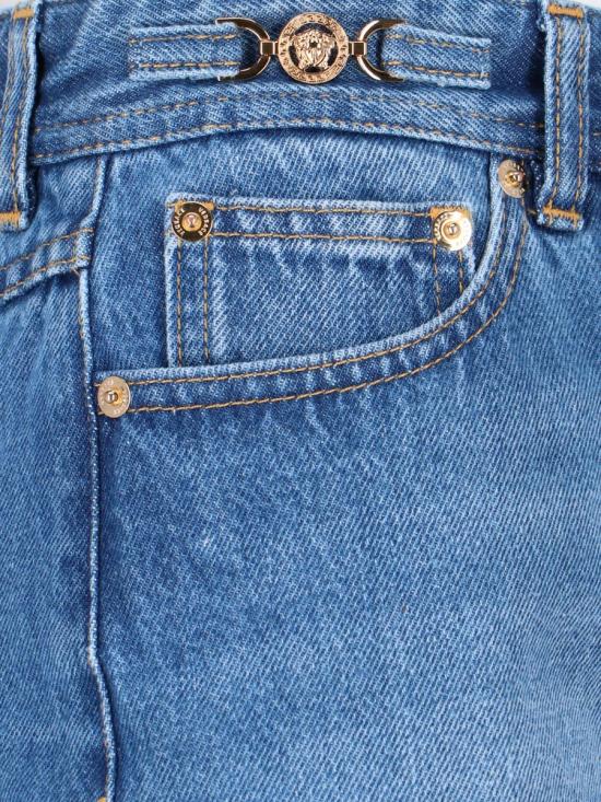  베르사체 숏 스커트 10141051A100231D030 BLUE - VERSACE