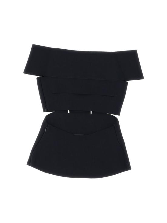  알렉산더 맥퀸 블라우스 748051Q1A5Z 1000 Black - ALEXANDER MCQUEEN