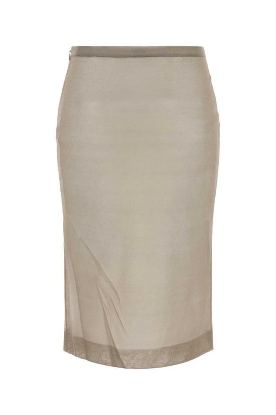 24FW 생로랑 숏 스커트 795309Y76RI 1532 GREY - SAINT LAURENT