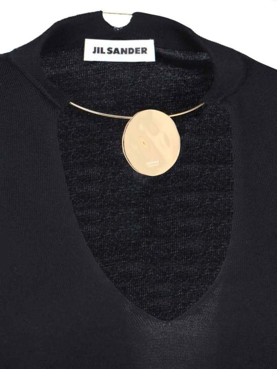  질샌더 미디 원피스 J02CT0140 J14595001 Black - JIL SANDER