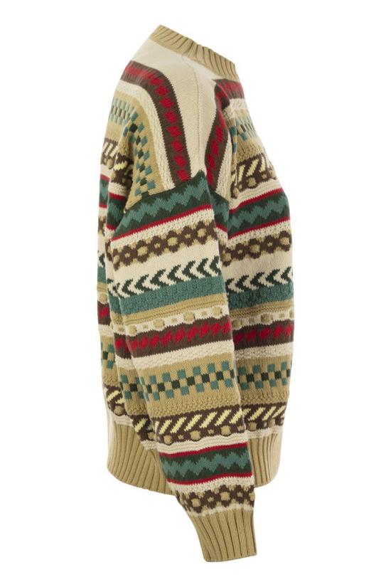 25SS 위켄드막스마라 스웨터 2515361231600 001 Beige - WEEKEND MAX MARA