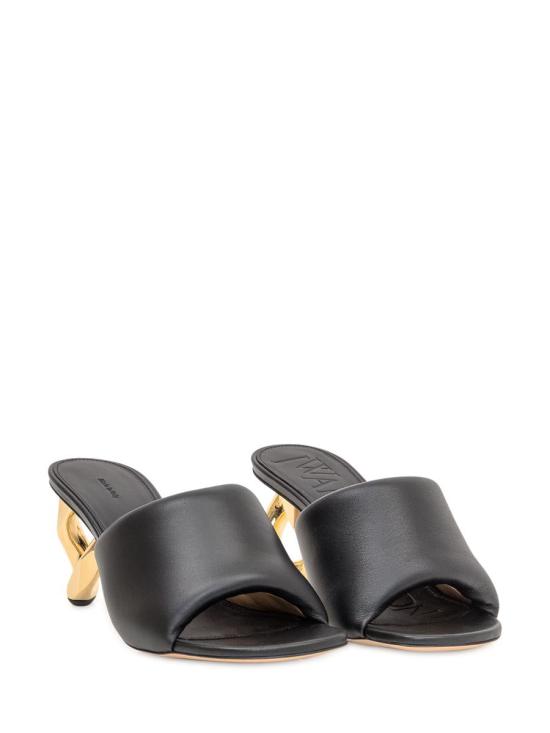25SS JW앤더슨 뮬/슬리퍼 SN0076LA0161 999 Black - JW ANDERSON