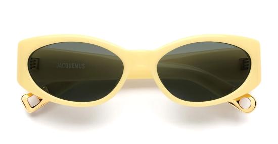 25SS 자크뮈스 선글라스 JAC4C4SUN YELLOW YELLOW GOLD GREEN - JACQUEMUS
