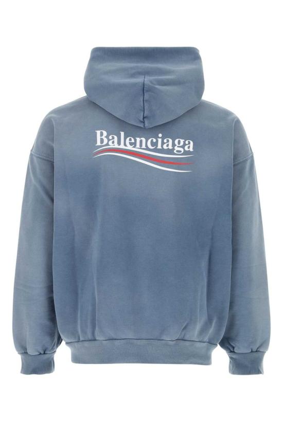 25SS 발렌시아가 터틀넥 767877 TRVB1 9798 BLUE - BALENCIAGA