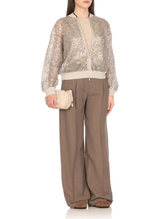 25SS 브루넬로 쿠치넬리 아우터 MRTR20906CML80 Beige - BRUNELLO CUCINELLI