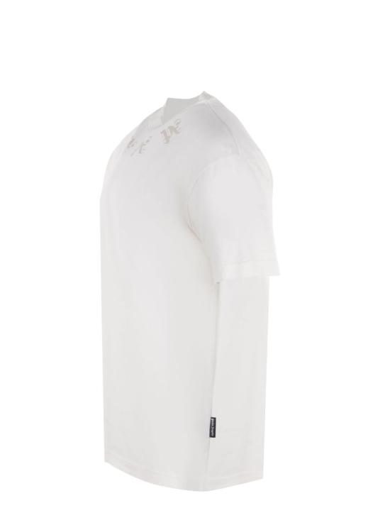 24FW 팜앤젤스 반팔 티셔츠 PMAA001F24JER0030320 Beige - PALM ANGELS