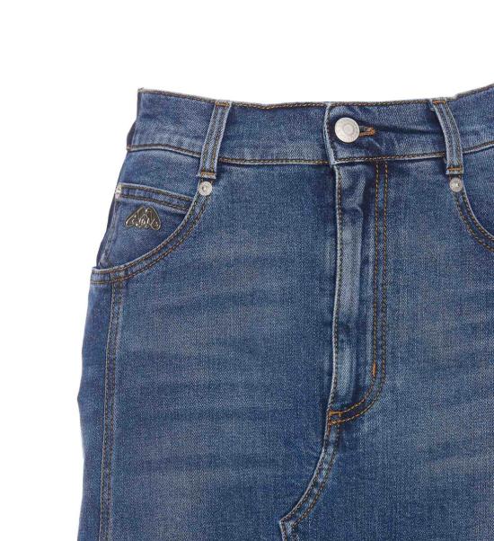  알렉산더 맥퀸 숏 스커트 780574QMACL4109 BLUE - ALEXANDER MCQUEEN