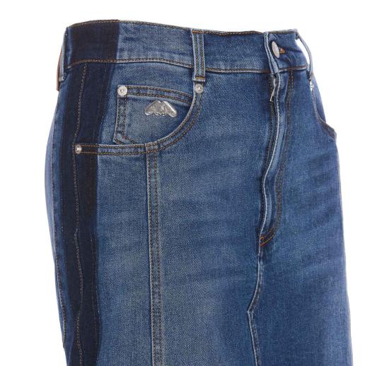  알렉산더 맥퀸 숏 스커트 780574QMACL4109 BLUE