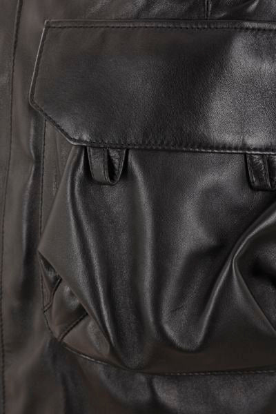 24FW 생로랑 숏 스커트 803422 YC2TE 1000 Black - SAINT LAURENT