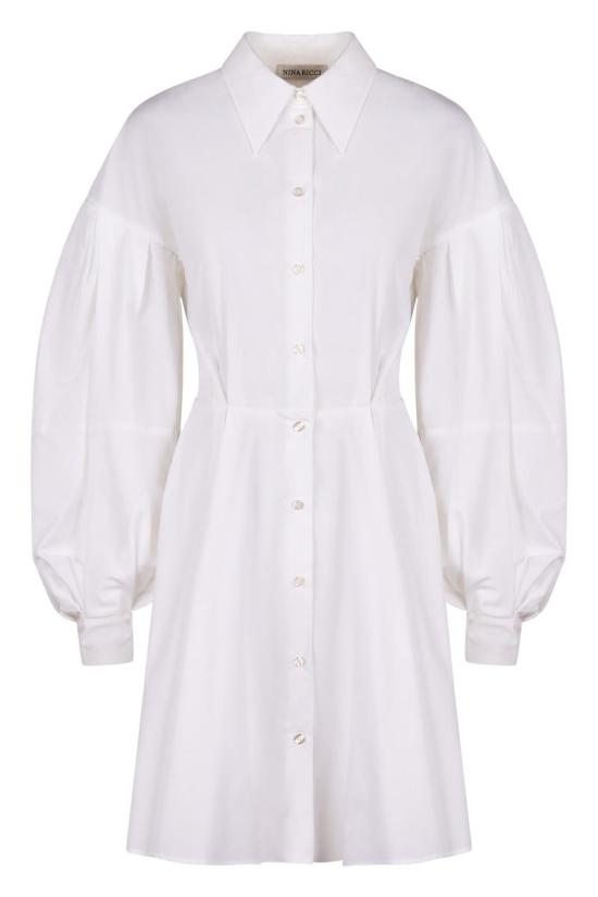 25SS 니나리찌 숏 원피스 25PCRO027CO1077 U1000 WHITE