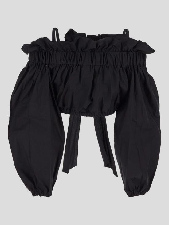  파투 긴팔 티셔츠 TO0430017999B 999 Black - PATOU