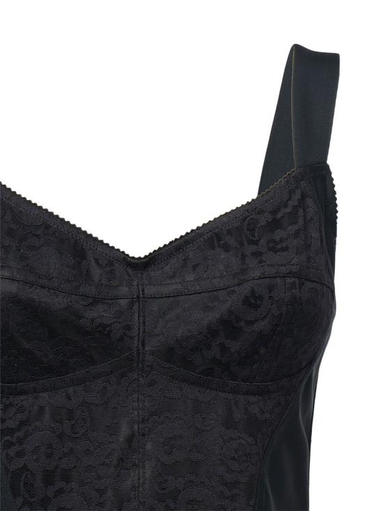  돌체앤가바나 미디 원피스 F63G9TGDCLQN0000 Black - DOLCE & GABBANA