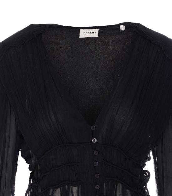 25SS 이자벨마랑에뚜왈 스웨터 HT0552FA C1J07E01BK Black - ISABEL MARANT ETOILE