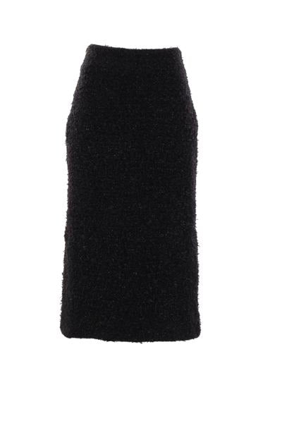 24FW 발렌시아가 숏 스커트 793601 T33281000 Black