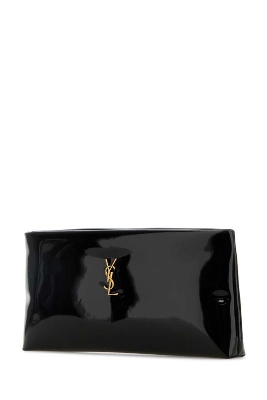24FW 생로랑 클러치/파우치 7740622IU0W 1000 Black - SAINT LAURENT