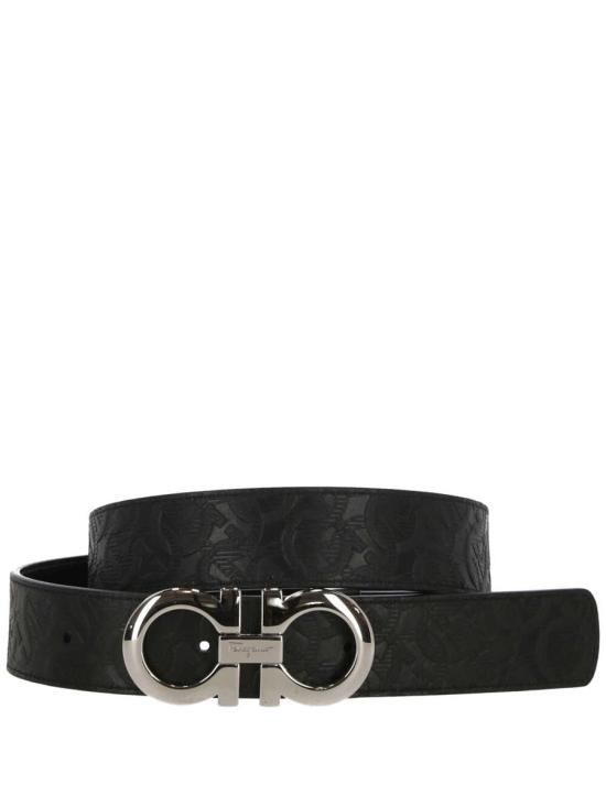 25FW 살바토레 페라가모 레귤러 벨트 675542724127 Black