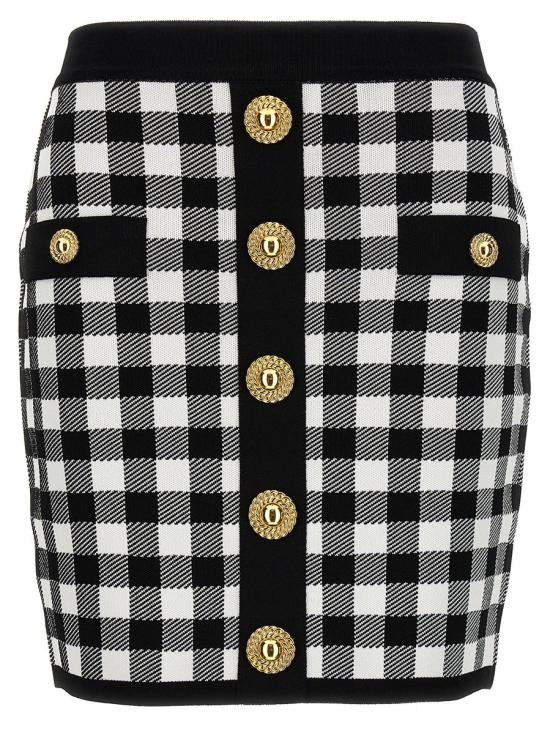  발망 숏 스커트 CF1LB292KF51EAB MULTICOLOR