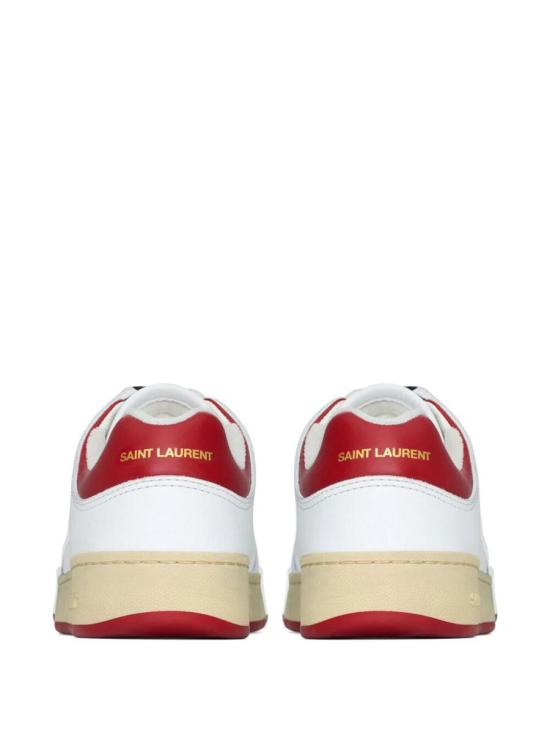  생로랑 SL 61 로우 스니커즈 713600 2W4AA 9226 WHITE - SAINT LAURENT