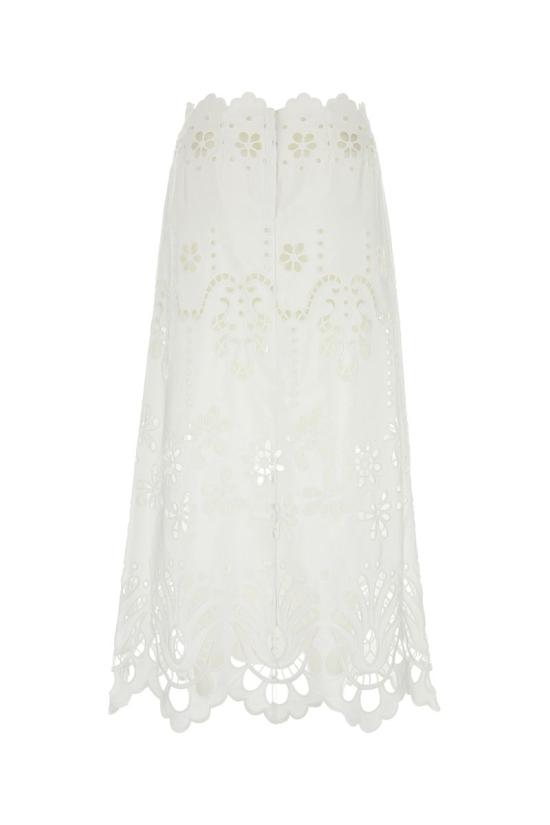 24FW 돌체앤가바나 숏 스커트 F4CVTZGDCJQ W0800 WHITE - DOLCE & GABBANA