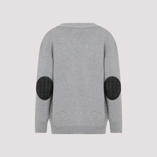 24FW 보테가베네타 캐시미어 가디건 774699 V2MM0 8531 GREY - BOTTEGA VENETA