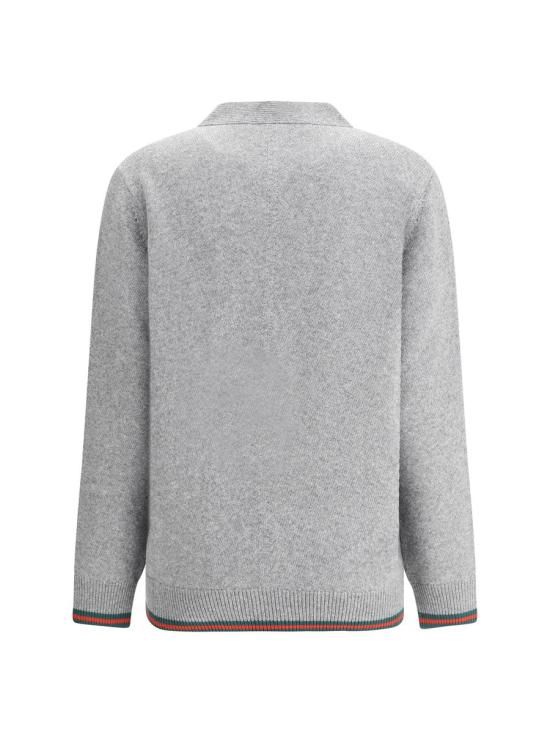 25SS 구찌 가디건 813834 XKEJC 1230 GREY - GUCCI