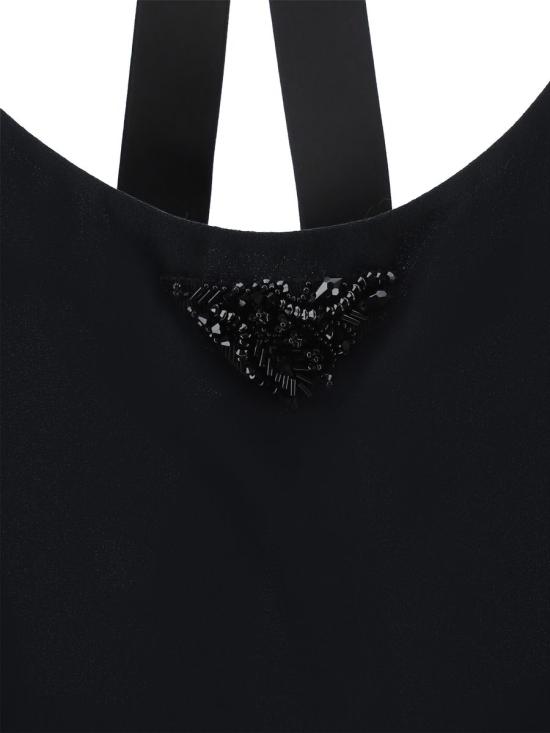 24FW 프라다 미디 원피스 P3O02RSOOO152D F0002 Black