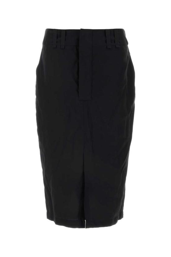 24FW 생로랑 숏 스커트 785399Y7I22 1000 Black