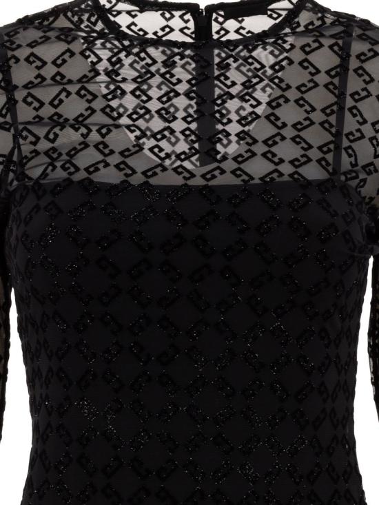 25SS 지방시 미디 원피스 BW225620H0 008 Black - GIVENCHY