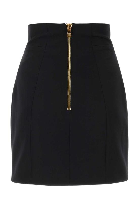  발망 숏 스커트 BF1LB810WC090PA Black - BALMAIN