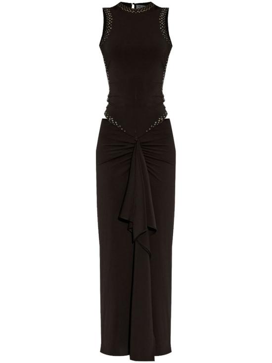 25SS 디 아티코 롱 원피스 250WCW00207 AAA014TS100 Black