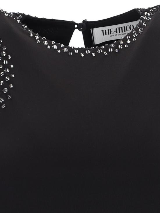 25SS 디 아티코 롱 원피스 250WCW00207 AAA014TS100 Black - THE ATTICO