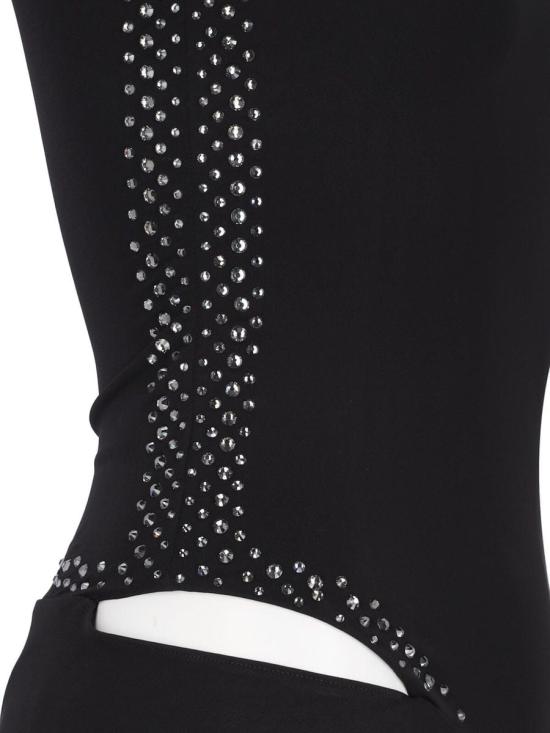 25SS 디 아티코 롱 원피스 250WCW00207 AAA014TS100 Black - THE ATTICO