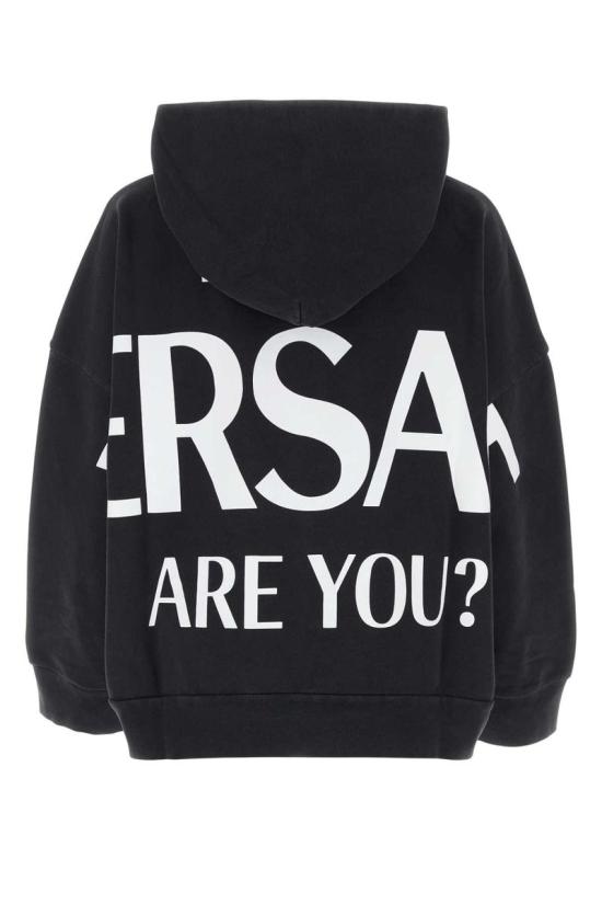  베르사체 스웨터 10100711A07259 1B000 Black - VERSACE