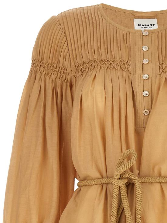  이자벨마랑에뚜왈 숏 스커트 24PRO0392FAB1J17E10SA Beige - ISABEL MARANT ETOILE