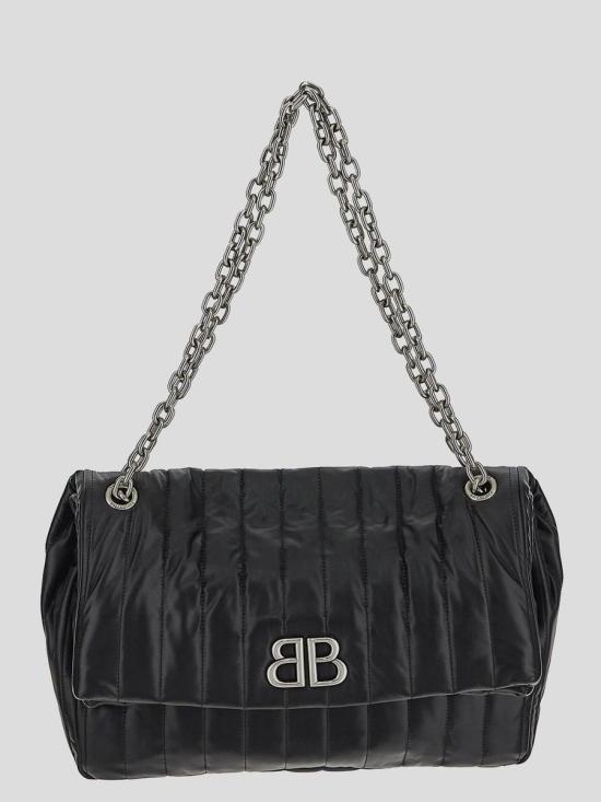 24FW 발렌시아가 숄더백 7659452AASE1000 Black - BALENCIAGA