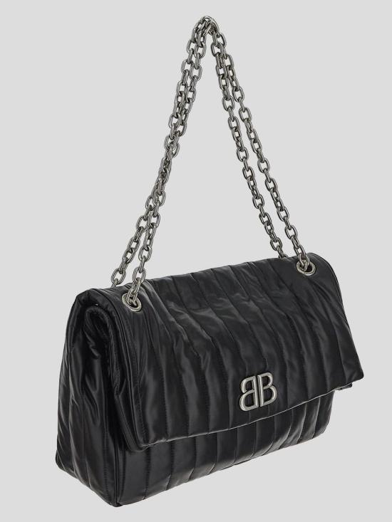 24FW 발렌시아가 숄더백 7659452AASE1000 Black - BALENCIAGA