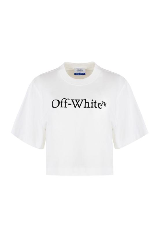 25SS 오프화이트 반팔 티셔츠 OWAA090C99JER004 0110 WHITE
