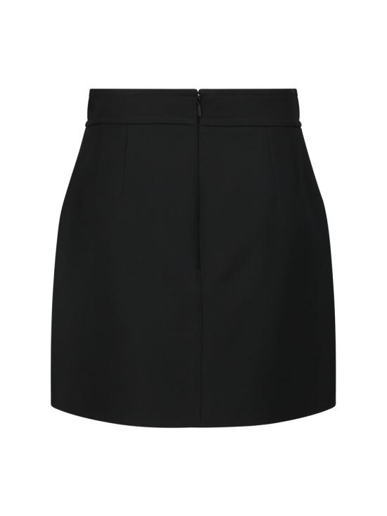  구찌 숏 스커트 756549ZAD88 1000 Black - GUCCI